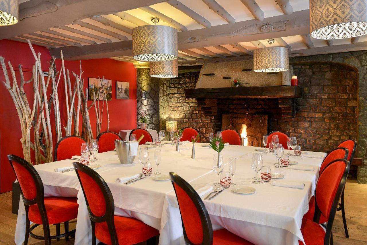 Logis Hotel Spa Restaurant Au Site Normand Clecy Ngoại thất bức ảnh